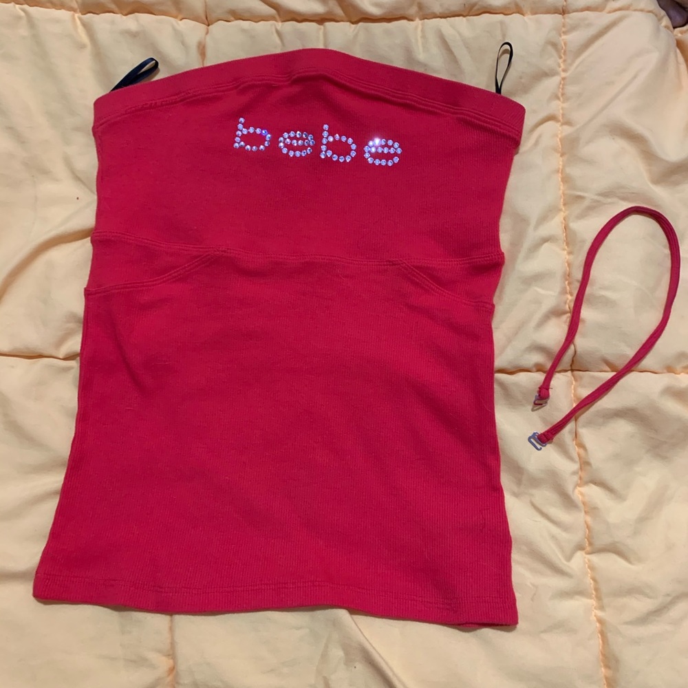 COPY - Bebe logo Orange top size M